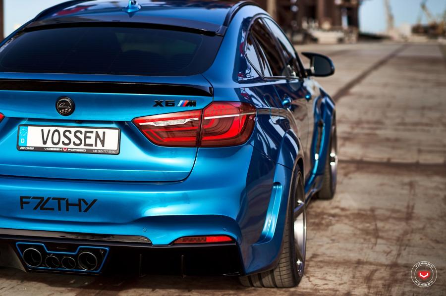 Детали экстерьера BMW X6 M on Vossen Wheels (VPS-303) 2017 года  (фото 15 из 28)